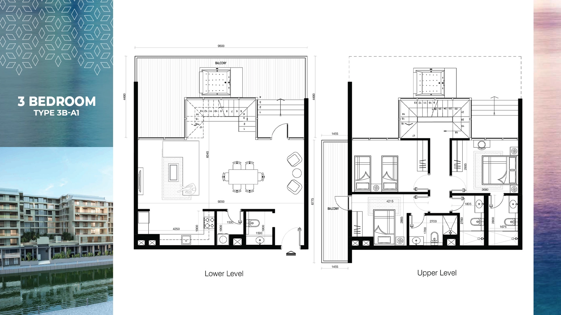 3 BR - Type A